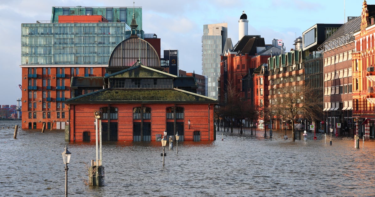 NextImg:At Least 2 People Killed As Storm Batters Northern Europe
