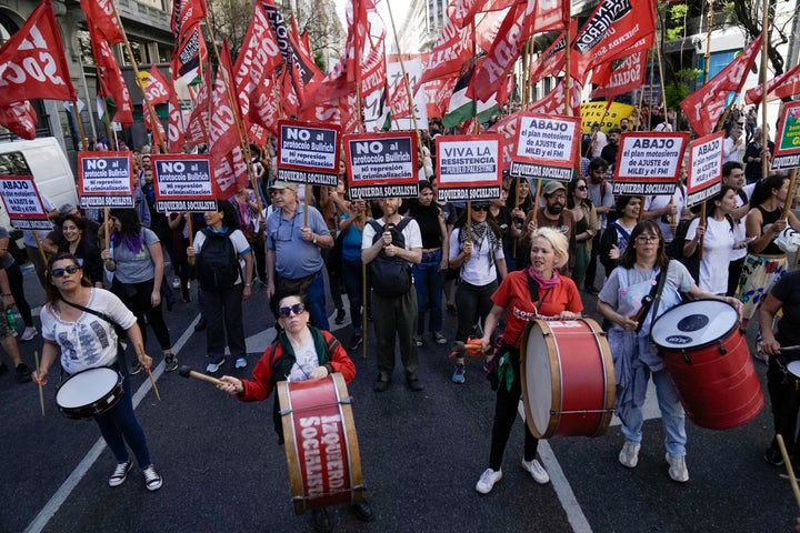 Διαδήλωση κατά των μέτρων που εξήγγειλε ο Μιλέι (20 Δεκεμβρίου 2023)