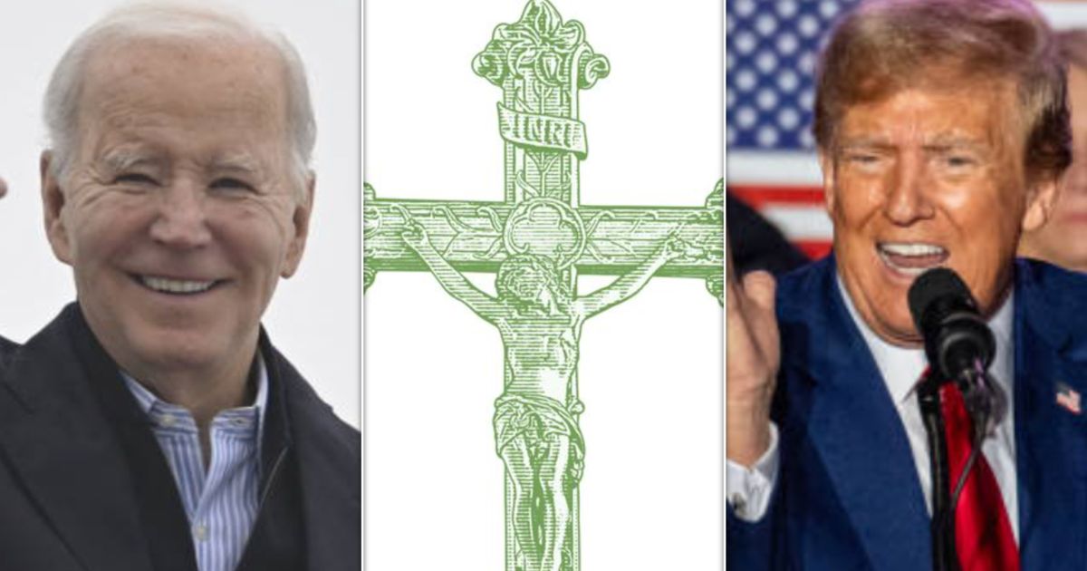 Donald Trump fait des déclarations absolument farfelues sur Joe Biden et les catholiques