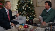 

    Kevin Spacey And Tucker Carlson Team Up In Weird Christmas Video

