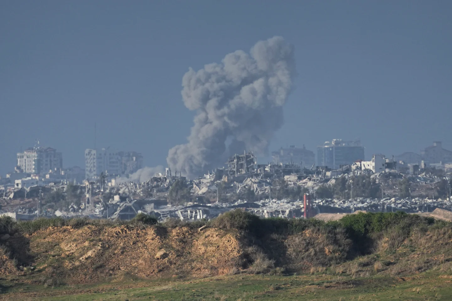 Israel hits Gaza 12/24/25