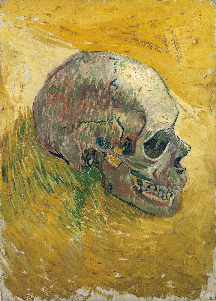 フィンセント・ファン・ゴッホ 《髑髏》1887年、ファン・ゴッホ美術館、アムステルダム（フィンセント・ファン・ゴッホ財団） Van Gogh Museum, Amsterdam (Vincent van Gogh Foundation)