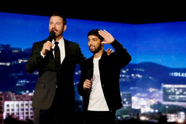 In 2018, Neel Nanda (right) said that performing on "Jimmy Kimmel Live!" was his "proudest accomplishment thus far."