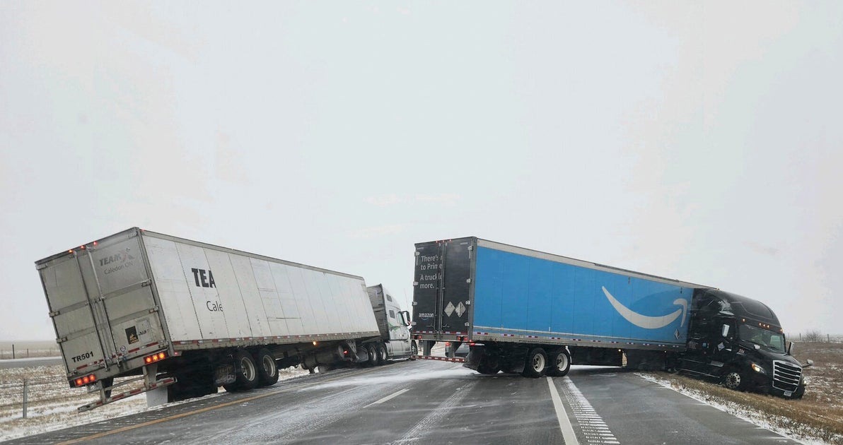 Ice Storms And Blizzards Pummel The Central U.S. A Day After Christmas