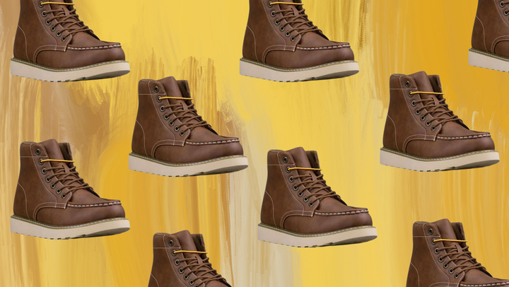 Stylish work top boots mens