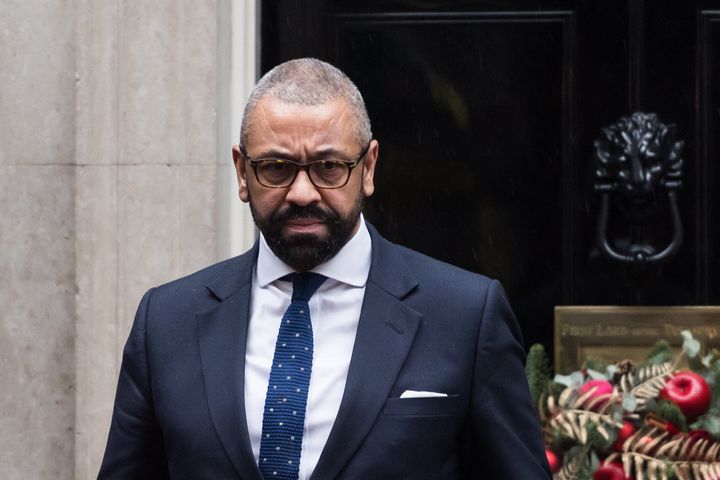 Home secretary James Cleverly