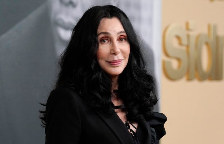 Cher poses at the premiere of the documentary film "Sidney," Sept. 21, 2022, in Los Angeles. Cher has filed a petition to become a temporary conservator overseeing her son's money, saying his struggles with mental health and substance abuse have left him unable to manage his assets and potentially put his life in danger. 