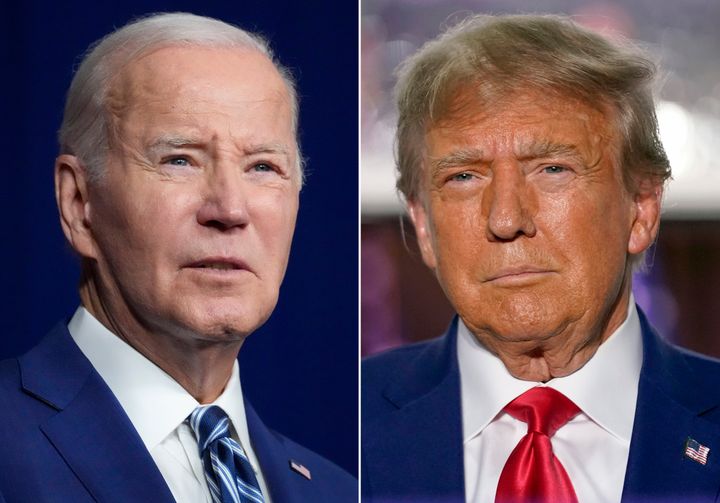 US president Joe Biden and his Republican predecessor Donald Trump are expected to run as opponents again in November