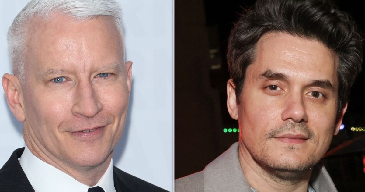 Anderson Cooper Can’t Stop Laughing After John Mayer Calls Him From Cat Bar On NYE Show