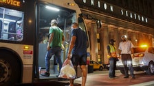 Buses Dropping Migrants Off In New Jersey, Using Loophole Around New York Rules Buses Dropping Migrants Off In New Jersey, Using Loophole Around New York Rules