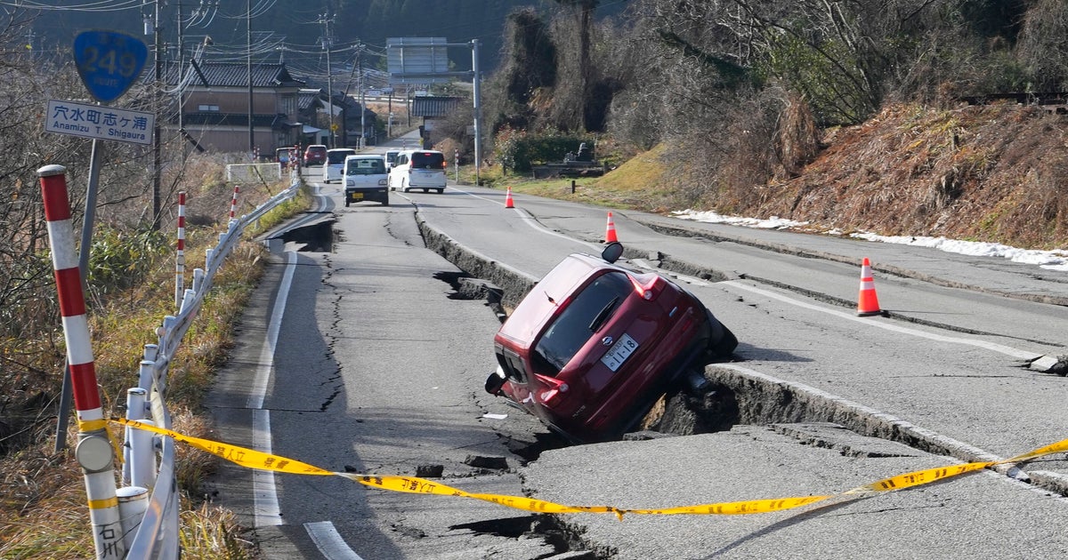 NextImg:Powerful Earthquakes Leave At Least 48 Dead, Destroy Buildings In Western Japan