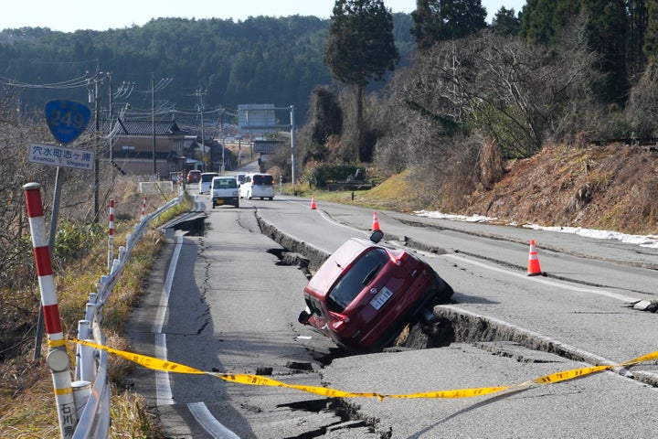 Powerful earthquakes leave at least 48 dead in Japan