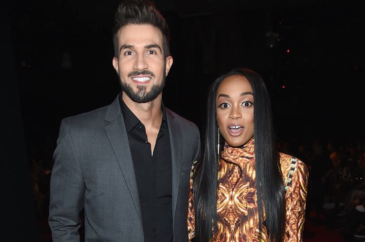 Rachel Lindsay, who made history as the first Black lead on "The Bachelorette" in 2017, and Bryan Abasolo are getting divorced more than six years after they met on the hit reality dating show.