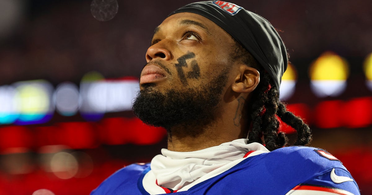 NextImg:Damar Hamlin Gets A Heart Tattoo A Year After His Cardiac Arrest