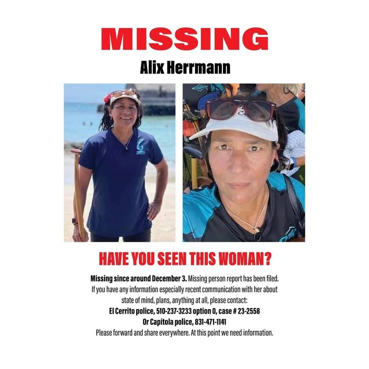 Herrmann was last seen on Dec. 3.