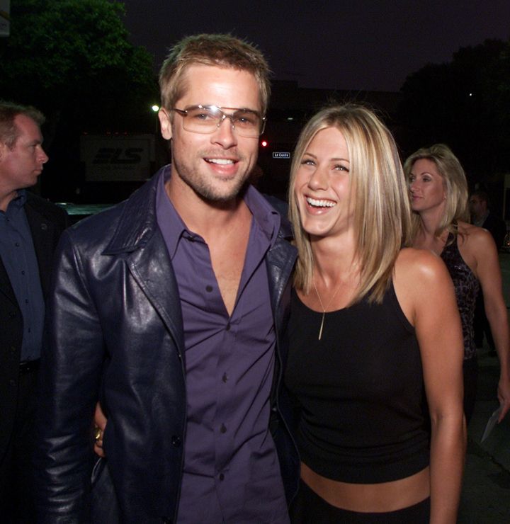 Brad Pitt and Jennifer Aniston were married! 