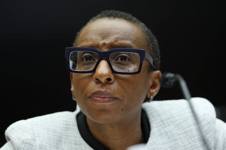 Claudine Gay of Harvard University testifies before the House education and workforce committee on Dec. 5 in Washington, D.C.