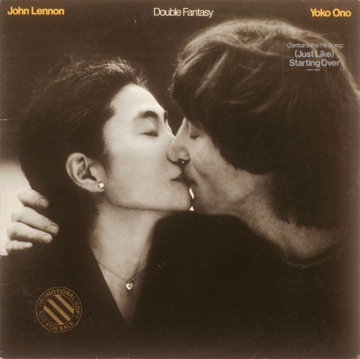 1980年11月17日に発売されたジョン・レノンとオノ・ヨーコのレコード『ダブル・ファンタジー』のアルバムジャケット