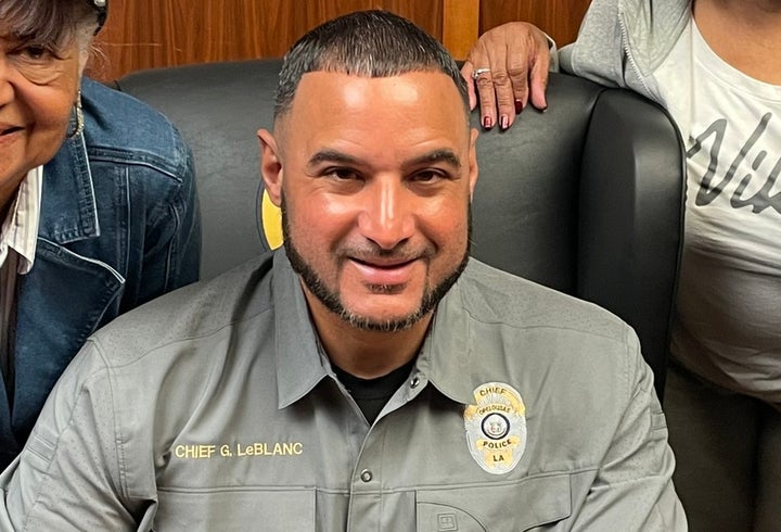 Opelousas Police Department Chief Graig LeBlanc via Opelousas Police Department Facebook.