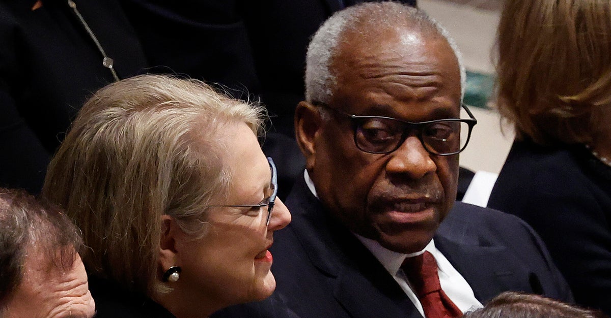 NextImg:Democrats Want Clarence Thomas' Recusal From Trump Ballot Case