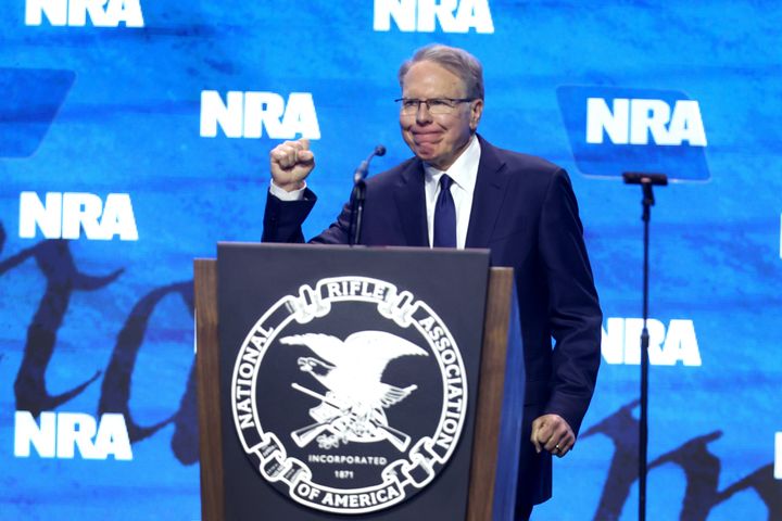 NRA Executive Vice President and CEO Wayne LaPierre reportedly said that health reasons led to his decision to resign.