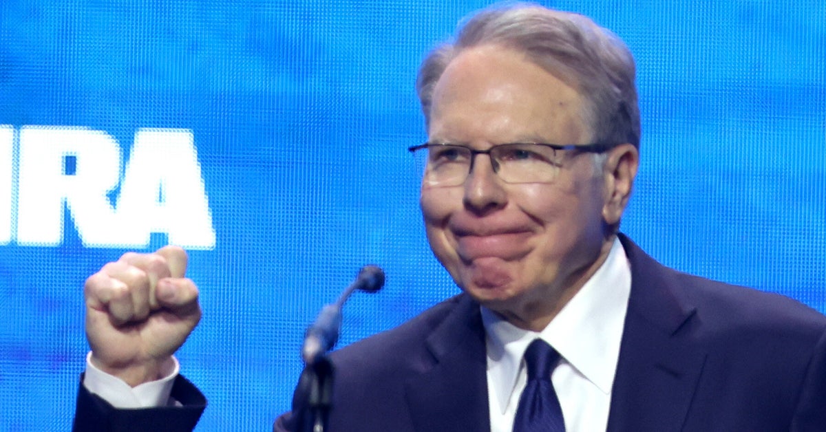 NextImg:NRA Head Wayne LaPierre Stepping Down From Gun Rights Group
