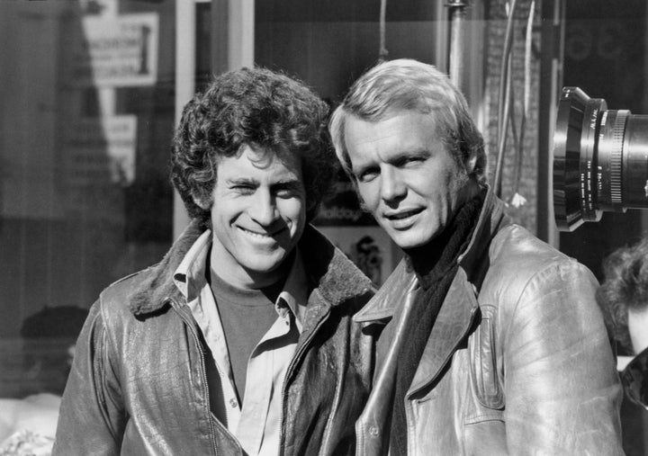 Paul michael glaser, left, and david soul in a promotional photo for 'starsky & hutch' in 1976.