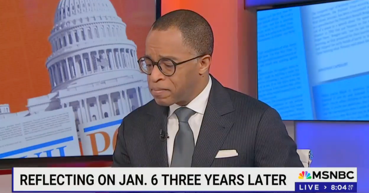 NextImg:MSNBC Host Gets Emotional Thanking Former D.C. Police Officer On Jan. 6 Anniversary