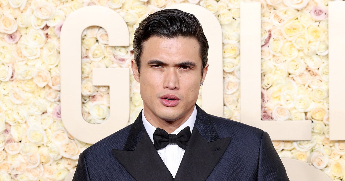 Charles Melton's Golden Globes Date Will Melt Your Heart