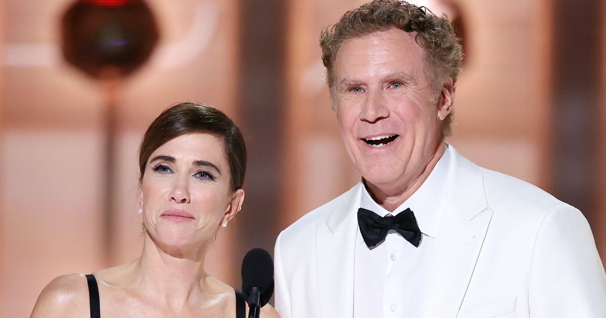 Kristen Wiig et Will Ferrell prouvent qu’ils sont toujours champions de la remise des Golden Globes