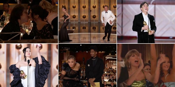Big moments from the 2024 Golden Globes
