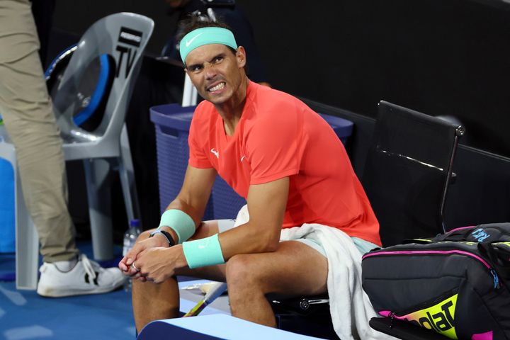 The former No. 1-ranked player’s career has been marked by a series of injuries, including to his knees, left foot and left wrist, perhaps connected to his punishing style of play.