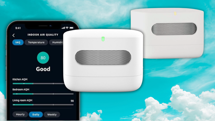 The Amazon Smart Air Quality Monitor is currently on sale for a limited time.