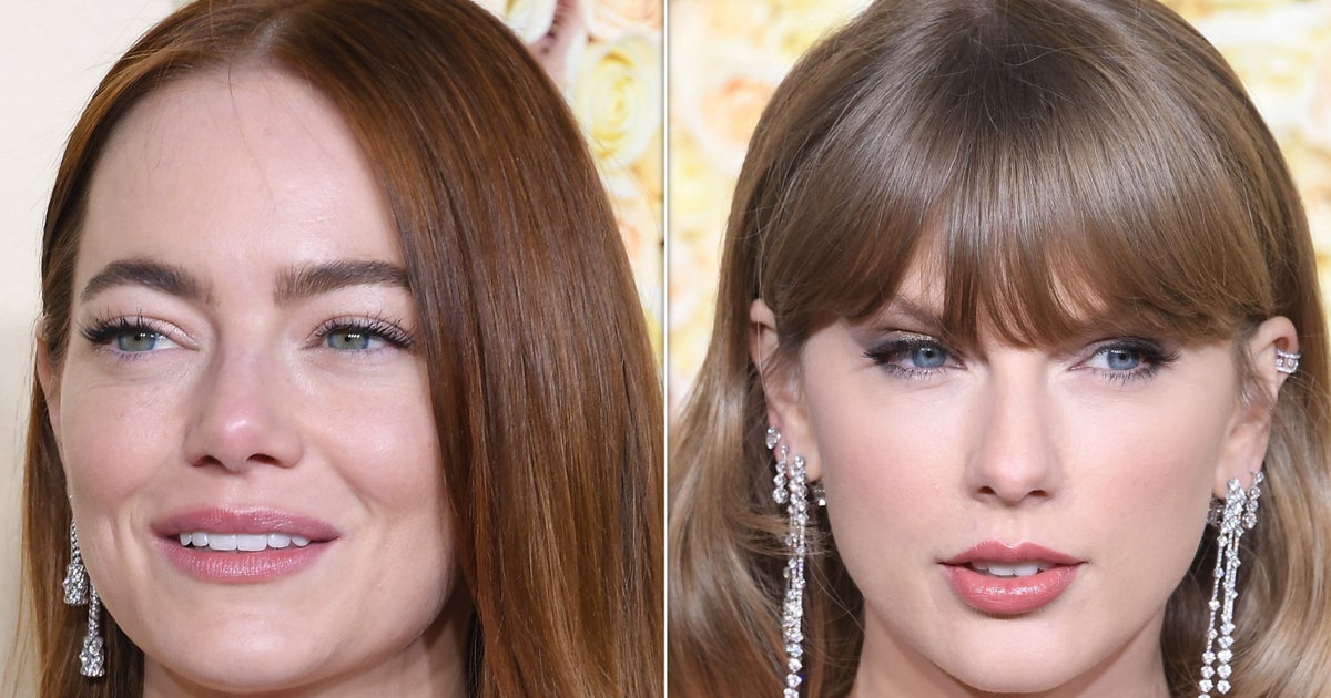 Emma Stone Jokes Taylor Swift Is A Total 'A**hole' For Cheering Her On At The Golden Globes