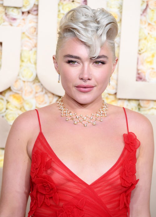 Florence Pugh Stuns In Sheer Gown At 2024 Golden Globes | HuffPost  Entertainment