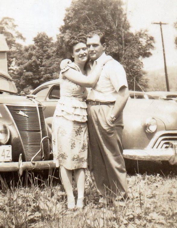 The author's parents in 1947.