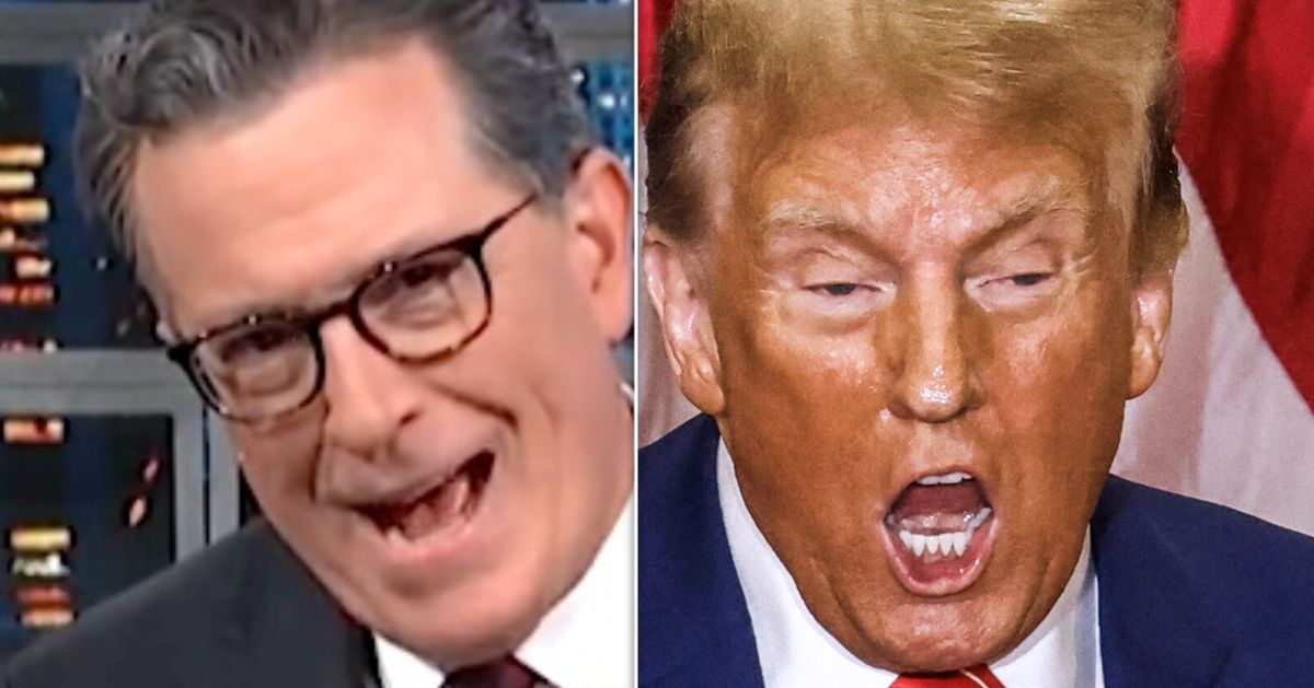 Colbert’s Painful New Trump Burn Will Make You Wince Involuntarily