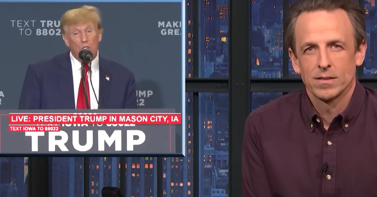 Seth Meyers At A Loss For Words Over Donald Trump's New Pants Story