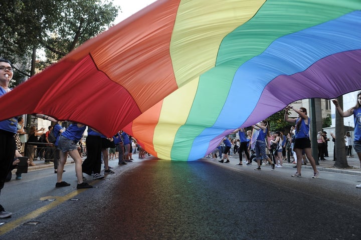 Φωτογραφία αρχείου από παλαιότερο Athens Pride