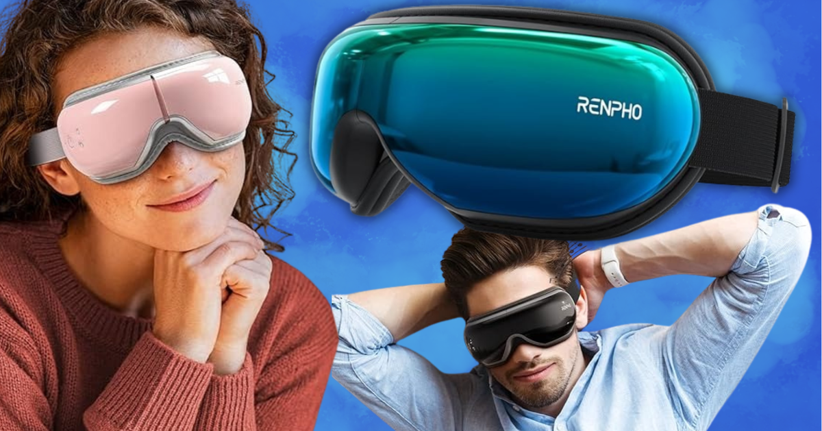 My Bedtime Routine Is Simply Not Complete Without This Ridiculously Relaxing Eye Massager