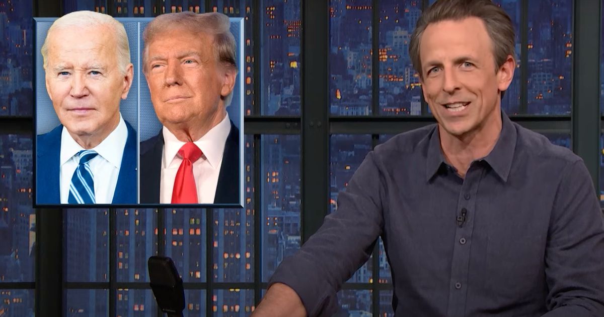 Seth Meyers Supercharges Biden’s Latest Dig At Trump