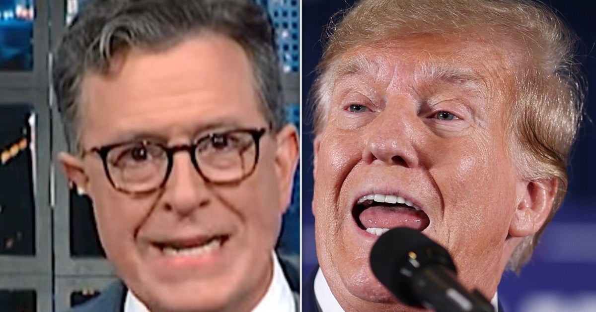 NextImg:Colbert Begs Viewers To Do Just 1 Thing After Trump's Bonkers New Claim