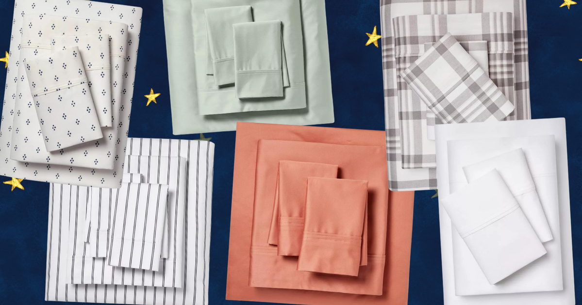 NextImg:The 'Best Sheets Known To Man' Are At Their Lowest Price Ever Right Now At Target