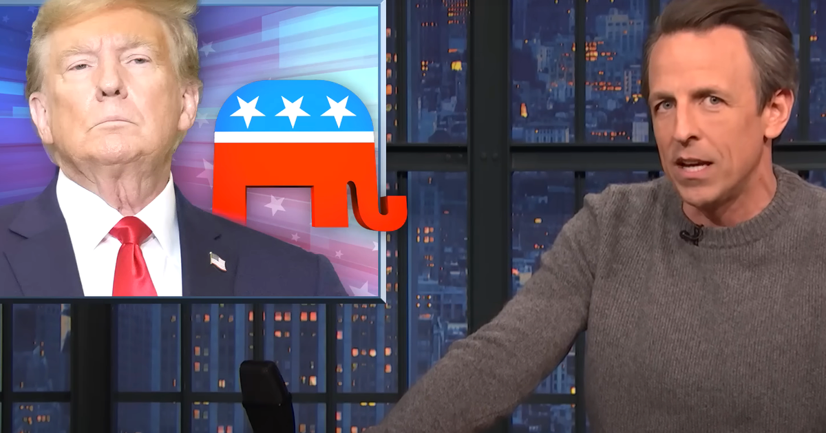 Seth Meyers Scorches Republicans With Stunning Pre- And Post-Trump Comparison