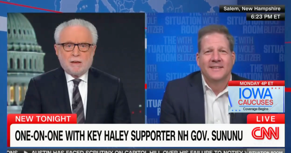 Wolf Blitzer Calls Out GOP Governor For Apparent Change Of Tune On Trump