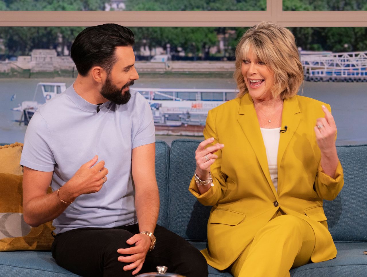 Rylan co-hosting This Morning with Ruth Langsford in August 2022