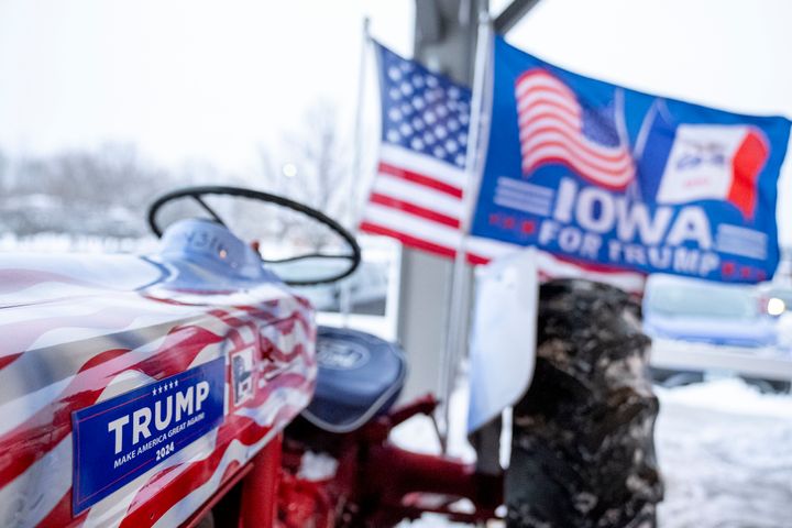 Donald Trump won't be barnstorming Iowa ahead of the caucuses.
