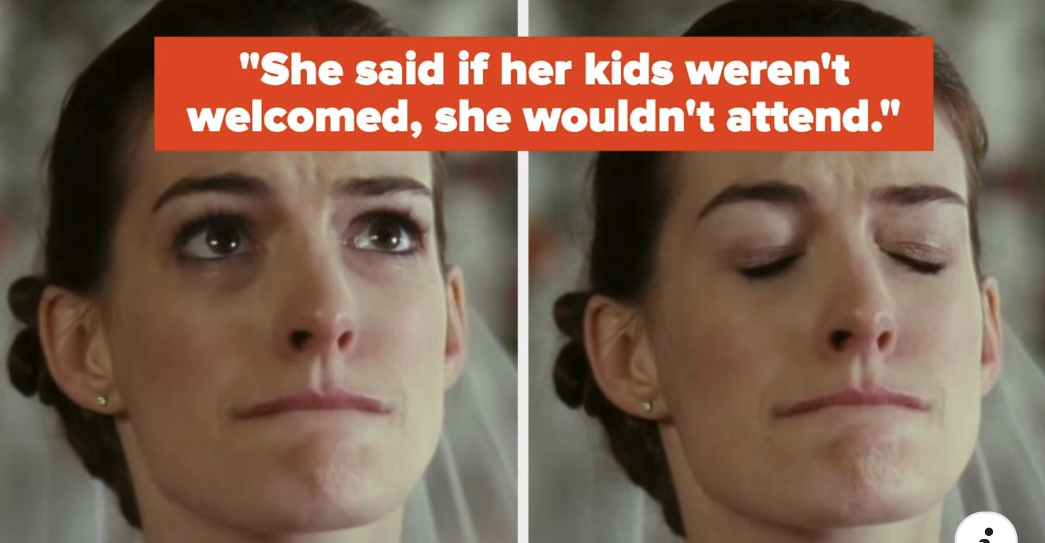 People Are Applauding This Bride For Sticking To Her "No Kids" Rule At