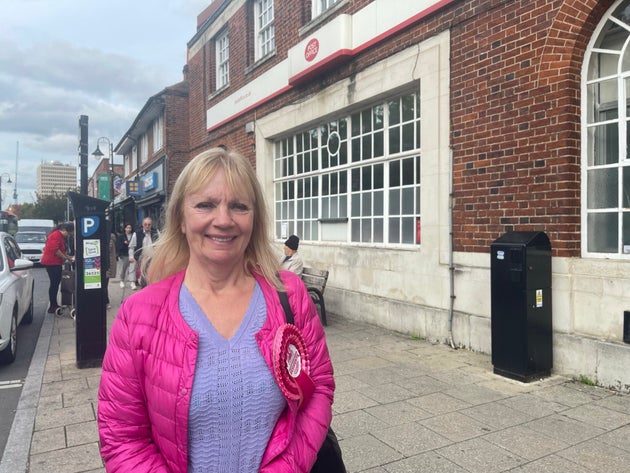 Yvonne Tracey is standing against Ed Davey.