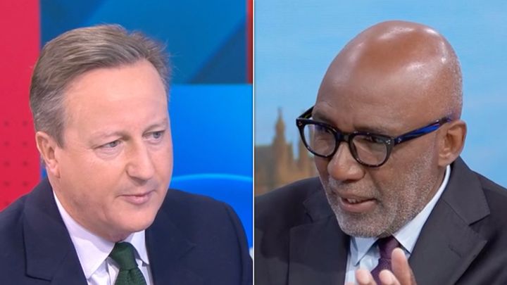 Lord Cameron and Trevor Phillips on Sky News this morning.